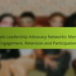 Female Leadership Advocacy Networks: Member Engagement, Retention and Participation