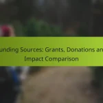 Funding Sources: Grants, Donations and Impact Comparison