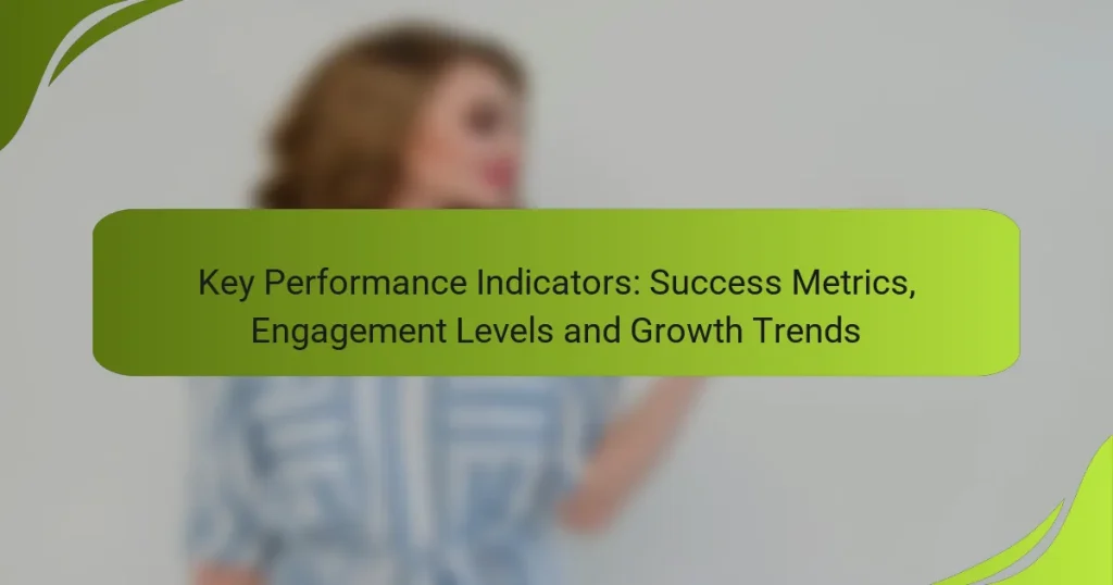 Key Performance Indicators: Success Metrics, Engagement Levels and Growth Trends